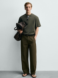 Mens Crew Neck T-Shirt olive
