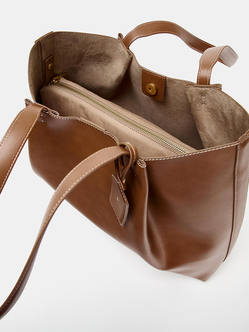 Leather Tote Bag