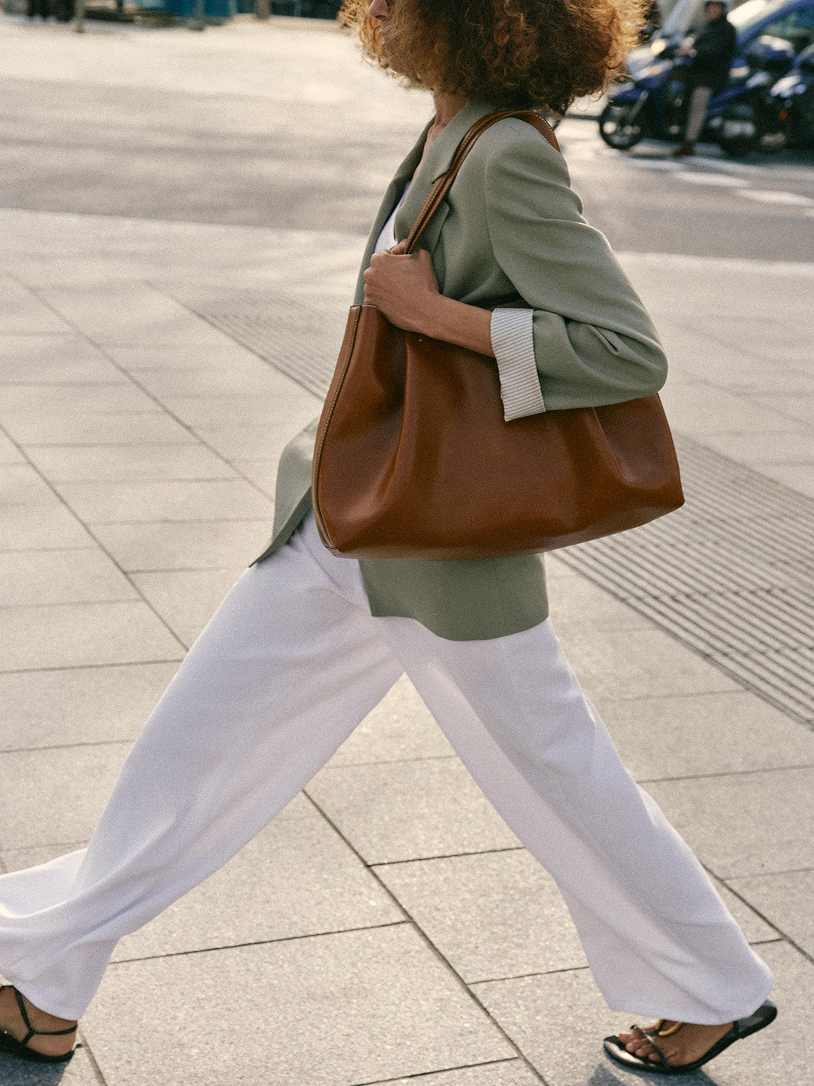 Leather Tote Bag