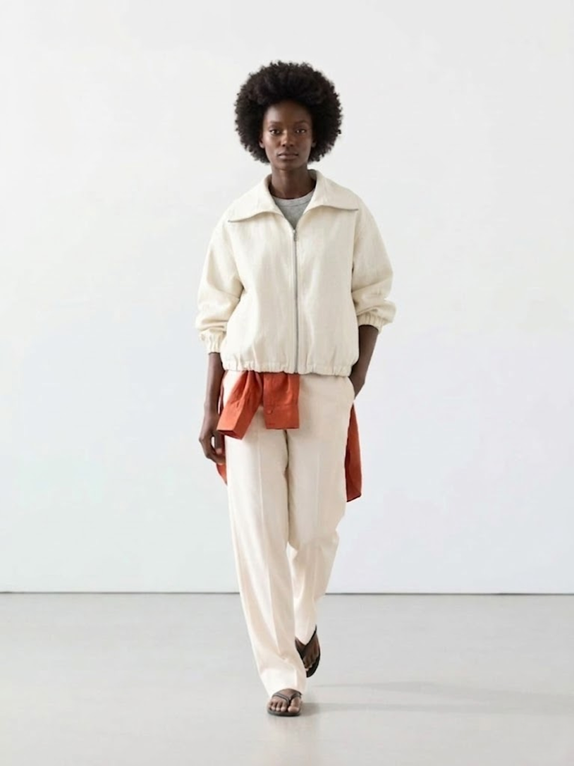 Zip-Up Cropped Jacket