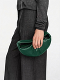 Crescent Hobo Bag Green