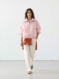 Zip-Up Cropped Jacket